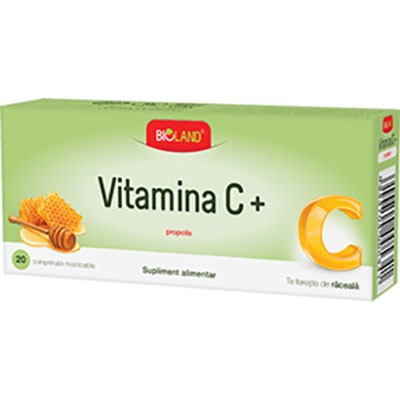 Vitamina C cu Propolis - 20 cpr