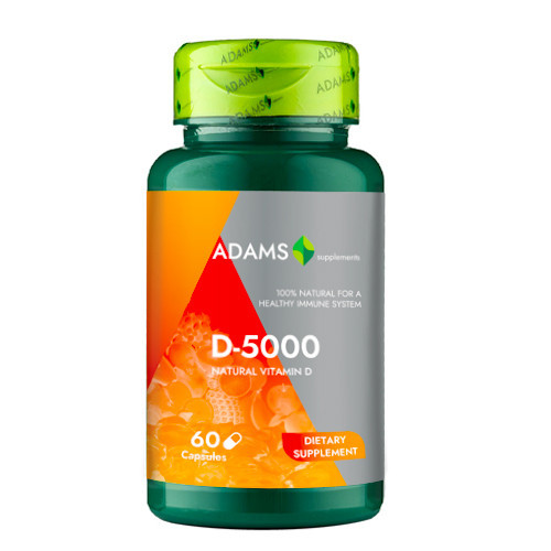 Vitamina D-5000 naturala - 60 cps