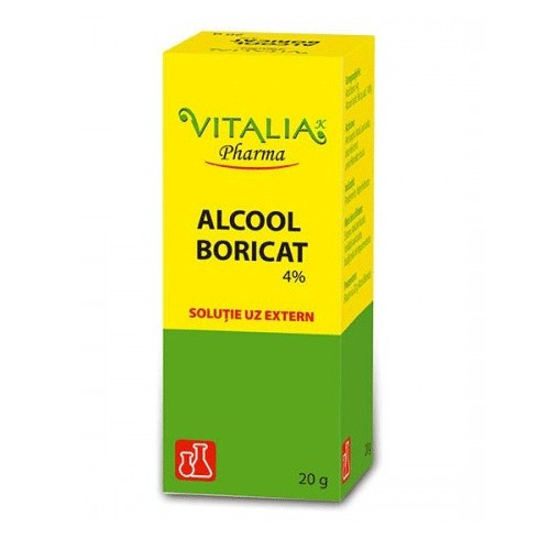 Alcool Boricat 4% - 20 g