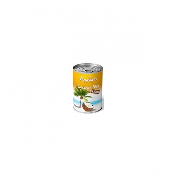 Amaizin Lapte din nuci de cocos Light 9%, ECO - 400 ml