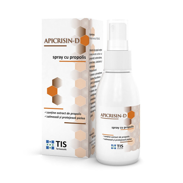 Apicrisin-D spray cu propolis - 50 ml