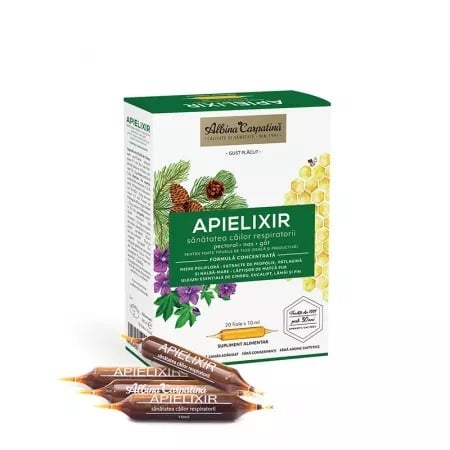 Apielixir sanatatea cailor respiratorii - 20 fiole