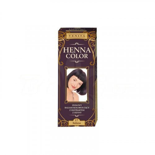 Balsam colorant pentru par, Henna Sonia nr.17 - Violet - 75 ml