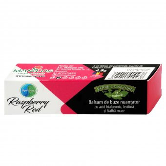 Balsam de buze nuantator Hyal'thaea Raspberry Red - 4.8 g