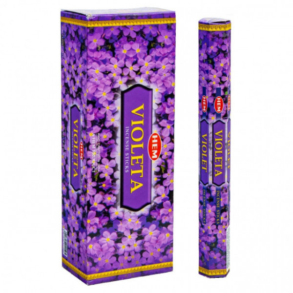 Betisoare parfumate Violet - 20 buc