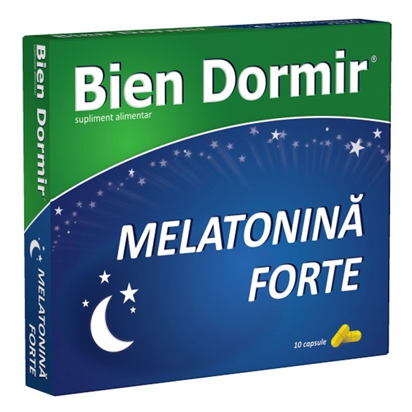 Bien Dormir + Melatonina Forte -10 cps