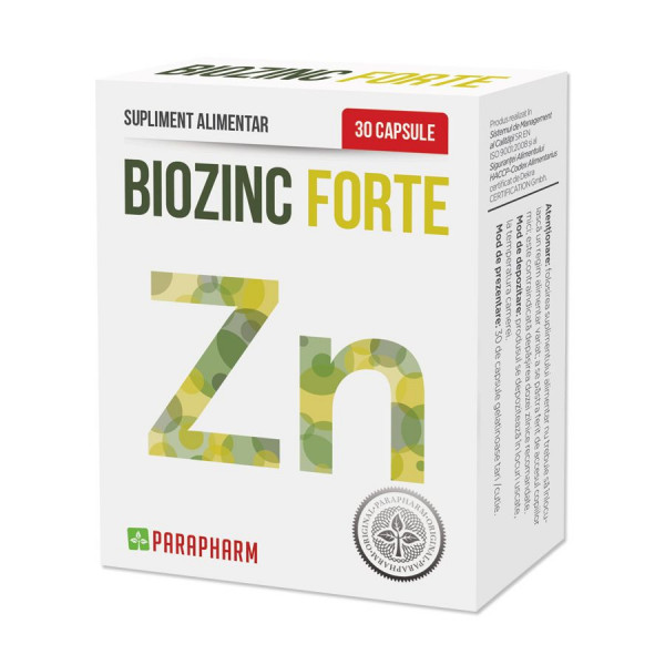 Biozinc Forte - 30 cps