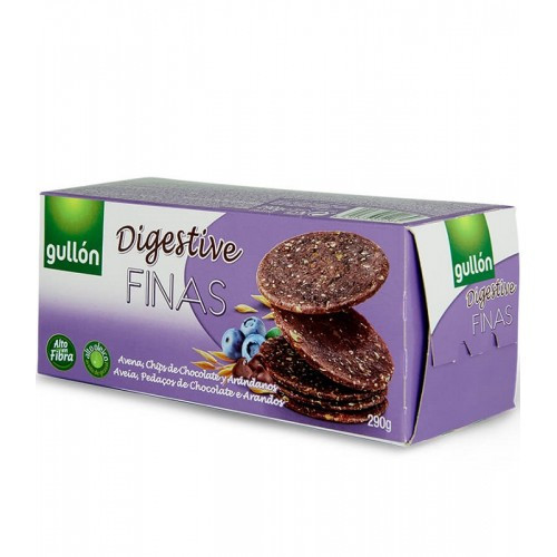 Biscuiti digestivi cu chipsuri de ciocolata si afine - 270 g