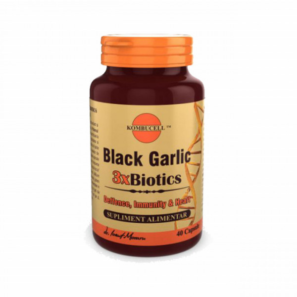 Black Garlic 3xbiotics - 40 cps