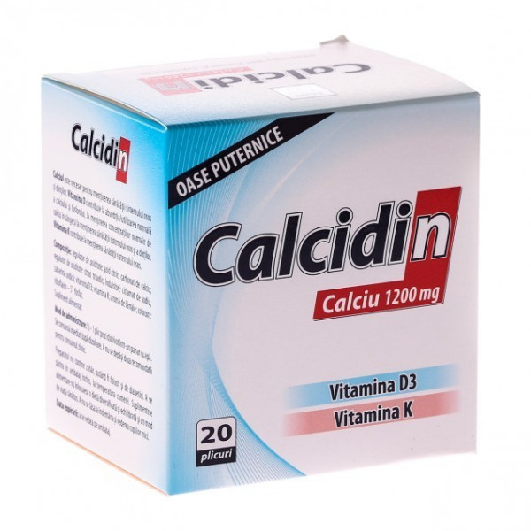 Calcidin 1200mg - 20 plicuri
