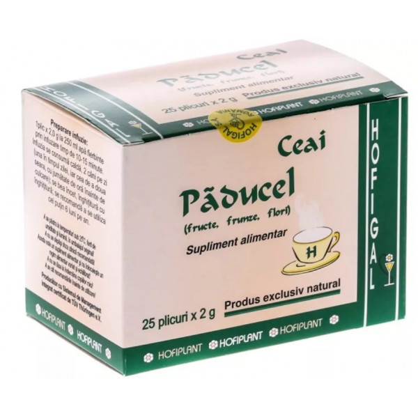 Ceai de Paducel (fructe, frunze si flori) - 25 dz