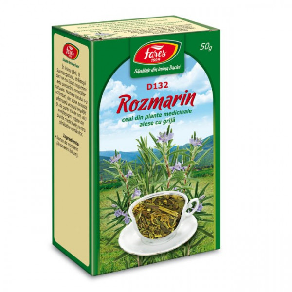 Ceai Rozmarin -Frunze D132 - 50 gr Fares