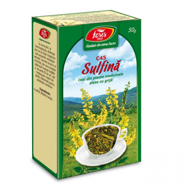 Ceai Sulfina - Iarba C45 - 50 gr Fares