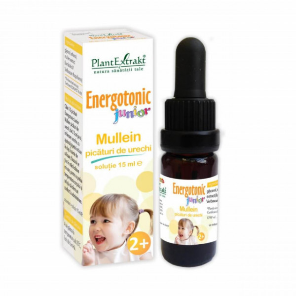 Energotonic Junior - Mullein 15 ml - pt sanatatea urechii