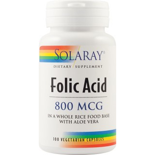 Folic Acid 800mcg - 100 capsule vegetale