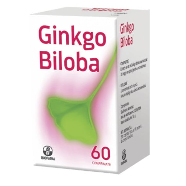 Ginkgo Biloba 40 mg - 60 cpr