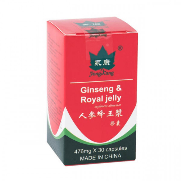 Ginseng + Royal Jelly - 30 cps Yong Kang