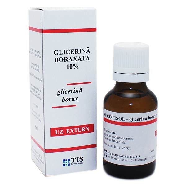 Glicerina Boraxata 10G X 25 ml - Bucotisol