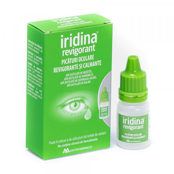 Iridina Revigorant picaturi oculare - 10 ml
