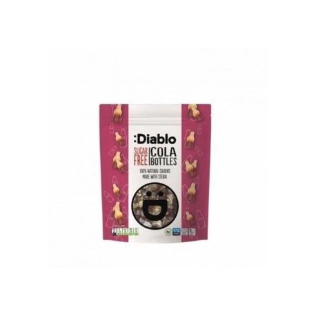 Jeleuri fara zahar sticla cola Diablo - 75 g