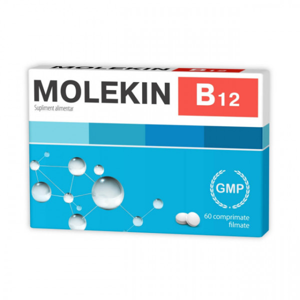 Molekin B12 - 60 cpr