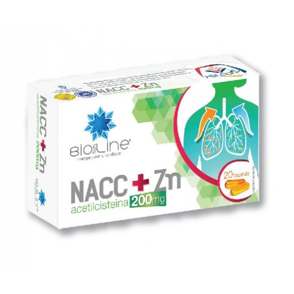 NACC + ZN 200 mg - 20 cps