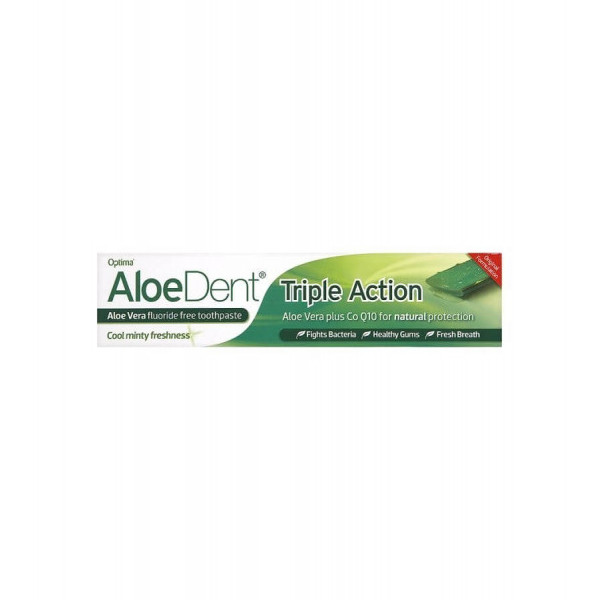 Pasta de dinti Triple Action cu Aloe Vera si Coenzima Q10 -100 ml