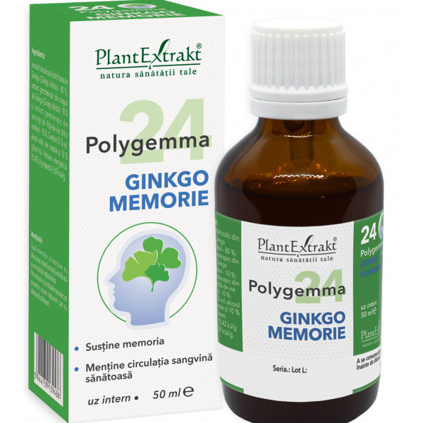 Polygemma - Ginkgo Memorie (nr. 24) - 50 ml
