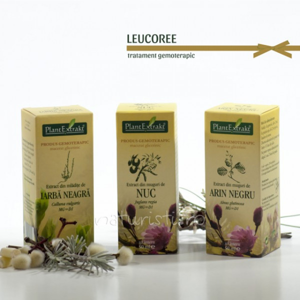 Tratament naturist - Leucoree (pachet)