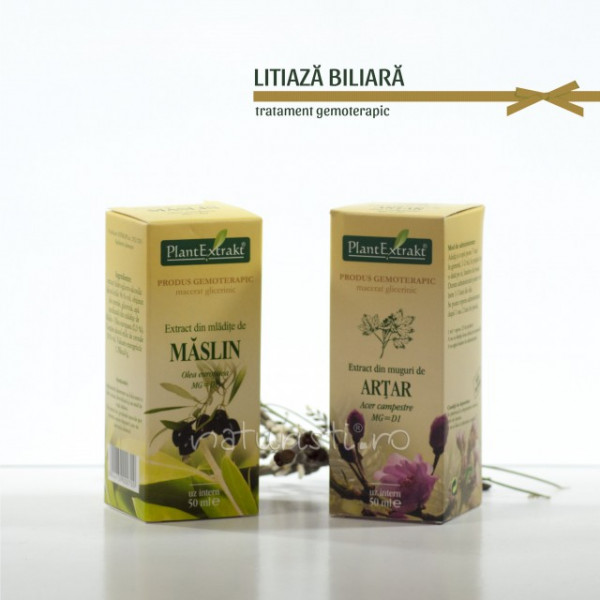 Tratament naturist - Litiaza biliara (pachet)