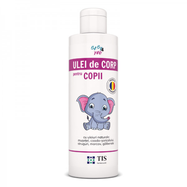 Ulei de corp pentru copii Baby4You - 250 ml