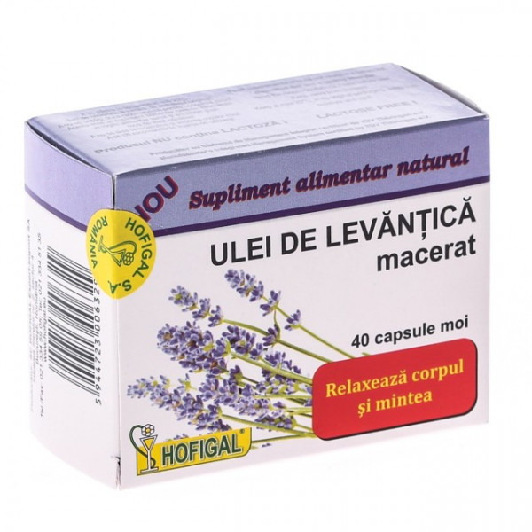 Ulei Levantica Macerat 40 cps Hofigal