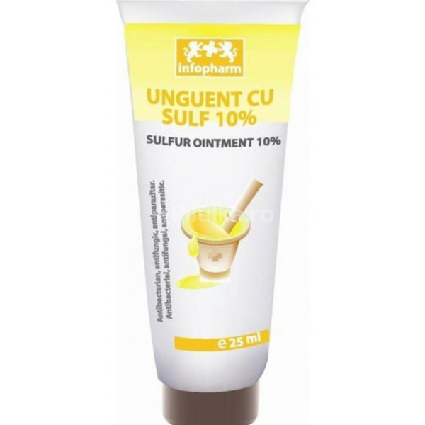 Unguent cu sulf 10% - 25 ml