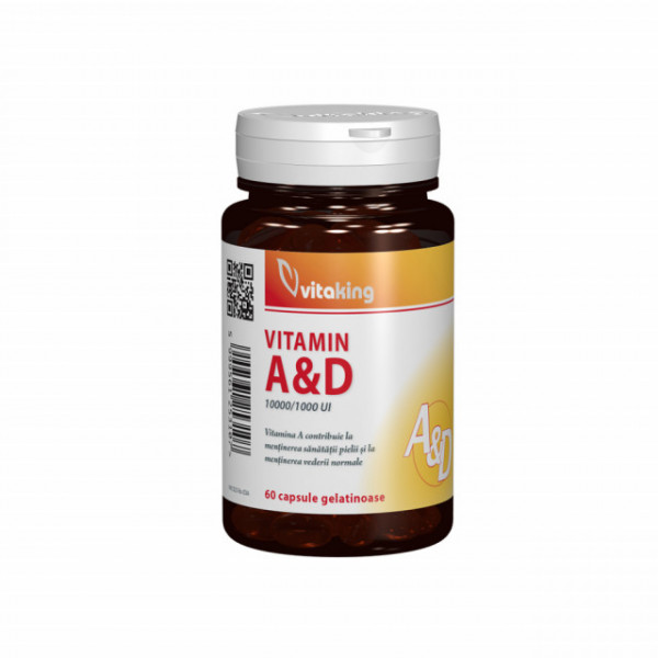 Vitamina A si D (10.000/ 1.000 UI) - 60 cps