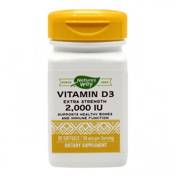 Vitamina D3 2000 UI - 30 cps