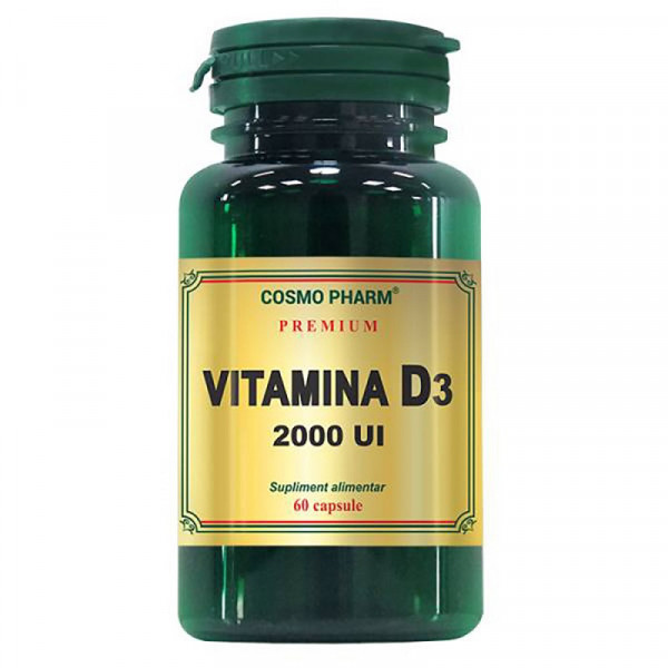 Vitamina D3 2000 UI - 60 cps