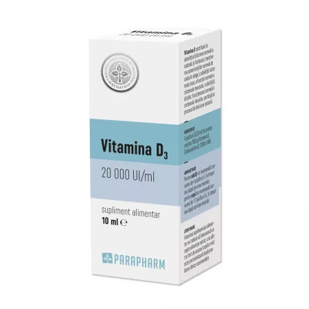 Vitamina D3 20000 UI/ml - 10 ml