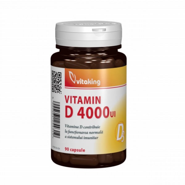 Vitamina D3 Forte - 4000UI - 90 cps