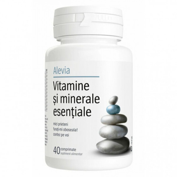 Vitamine si minerale esentiale - 40 cpr