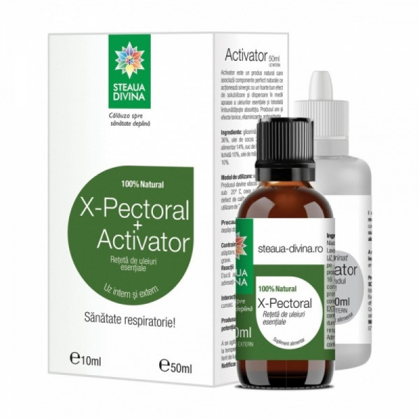 X-Pectoral -10 ml + Activator - 50 ml