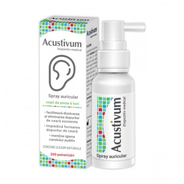 Acustivum spray auricular - 20 ml