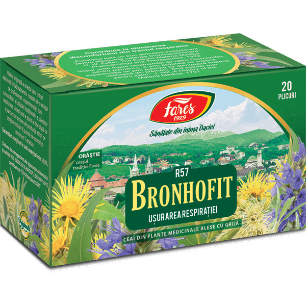 Bronhofit (usurarea respiratiei), R57 - 20 pliculete