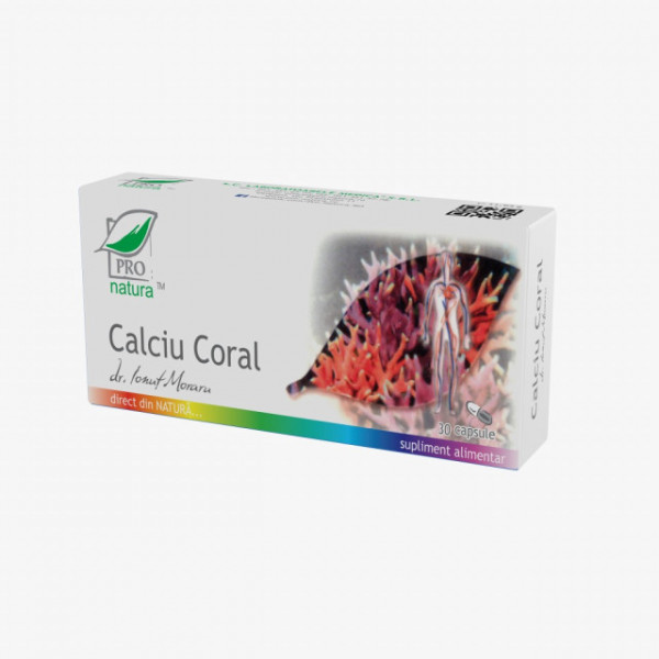 Calciu Coral - 30 cps
