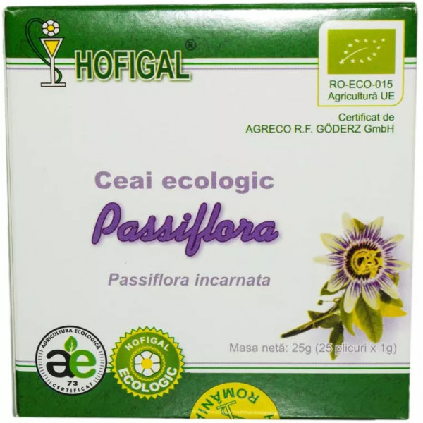 Ceai de Passiflora ECO - 25 dz