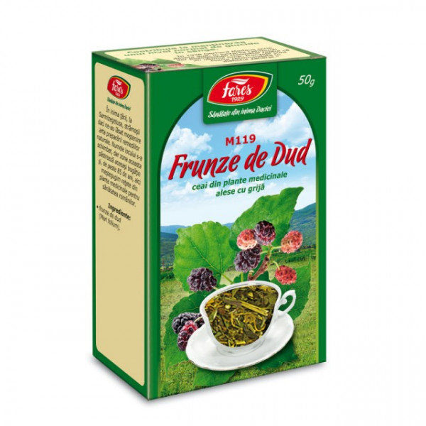 Ceai Dud - Frunze - 50 gr Fares