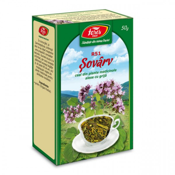Ceai Sovarv - Iarba R51 - 50 gr Fares