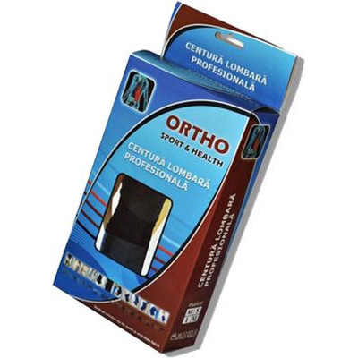 Centura profesionala lombara reglabila neopren - ORTHO - 1 buc