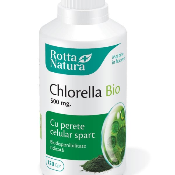 Chlorella 500 mg BIO - 120 cpr