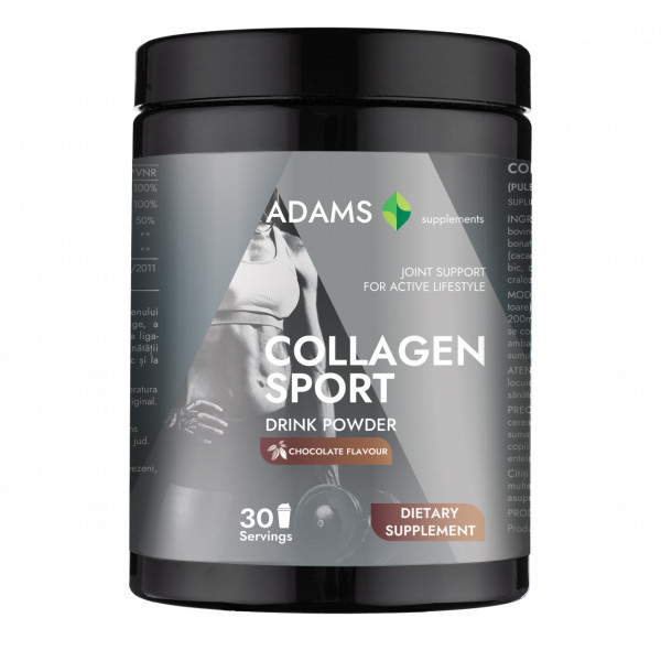 Colagen Sport Pulbere cu aroma de ciocolata - 600 g