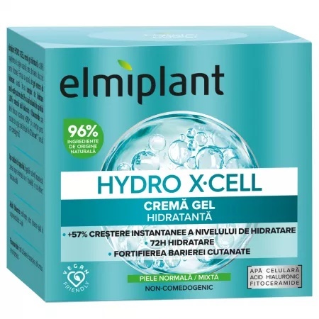 Crema gel hidratanta pentru fata si gat Hydro X-Cell - 50 ml